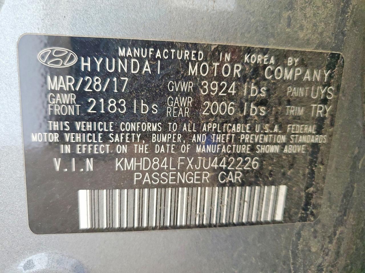2018 HYUNDAI ELANTRA SEL photo 12