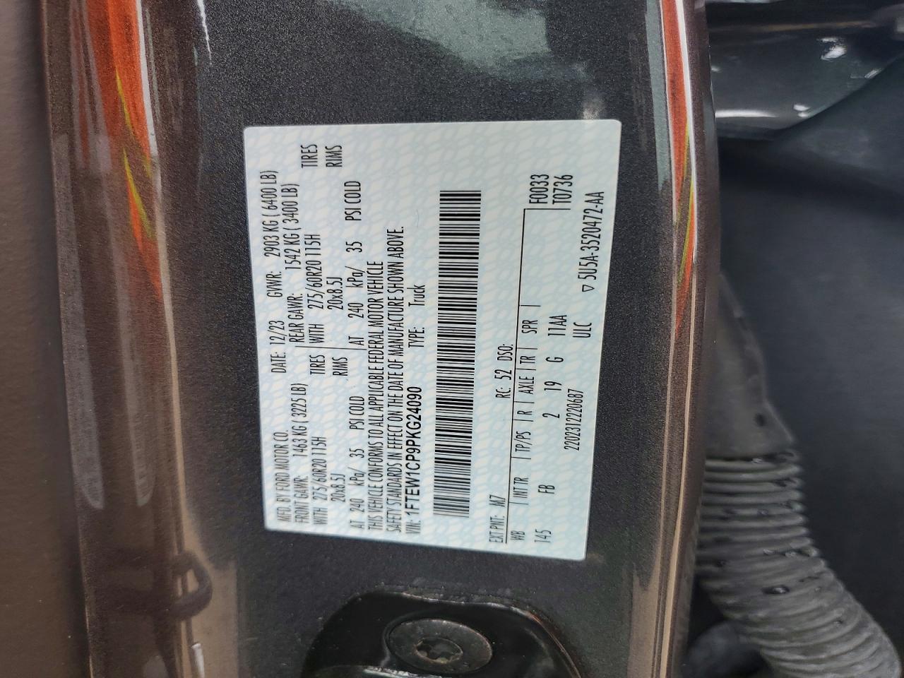 2023 FORD F150 SUPERCREW photo 23