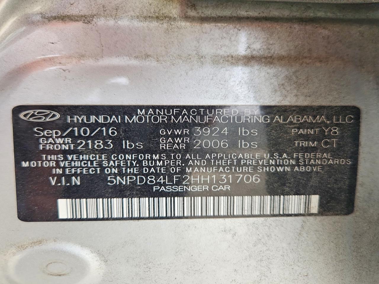 2017 HYUNDAI ELANTRA VALUE EDITION photo 25