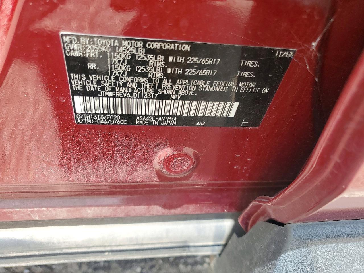 2018 TOYOTA RAV4 XLE photo 25
