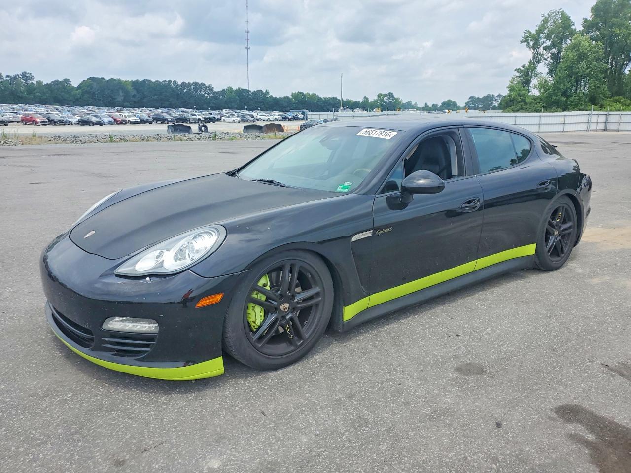 2012 PORSCHE PANAMERA S HYBRID — REAR END damage — photo 1
