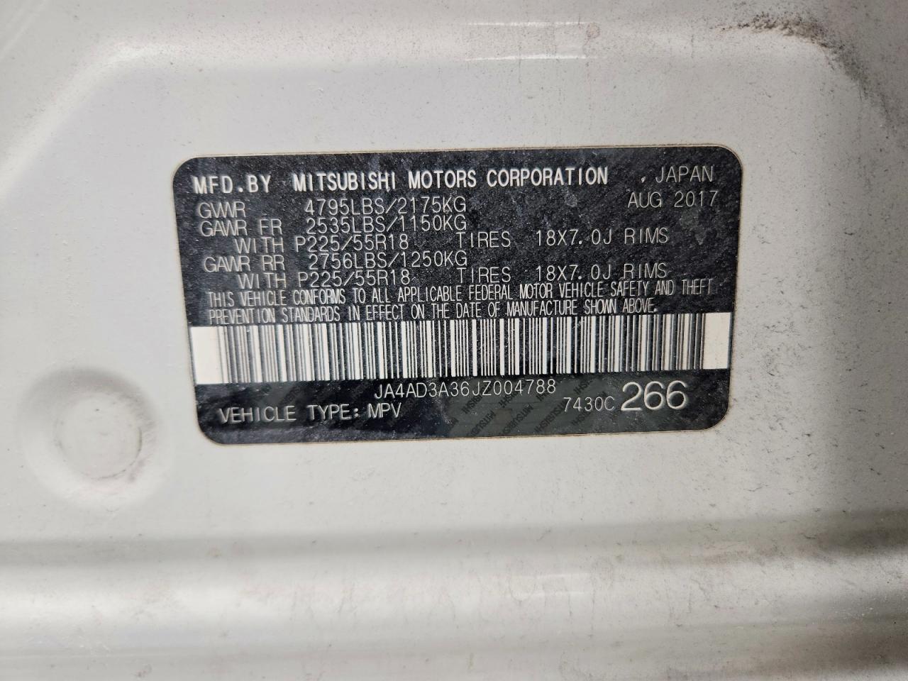 2018 MITSUBISHI OUTLANDER SE photo 13