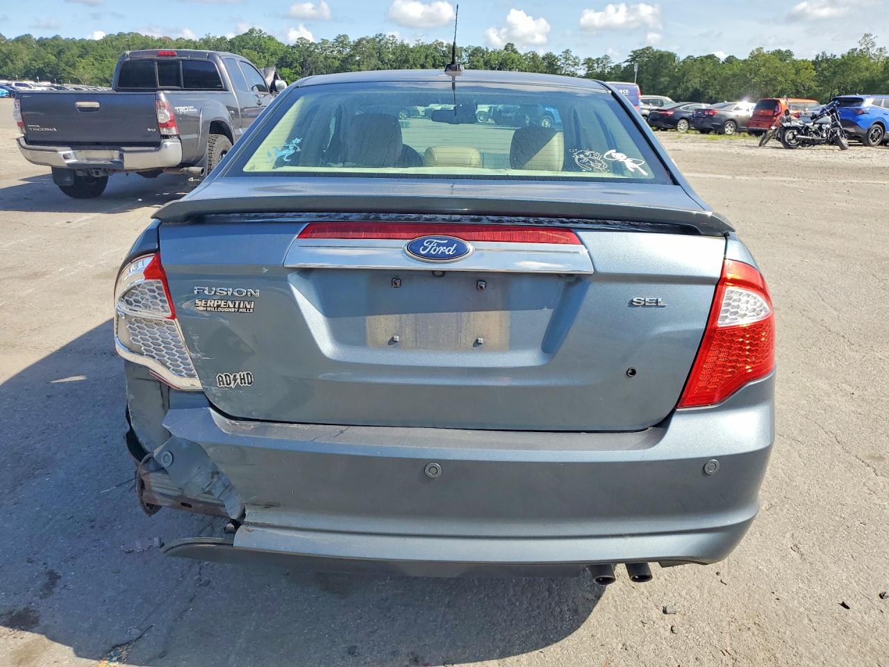 2012 FORD FUSION SEL photo 11