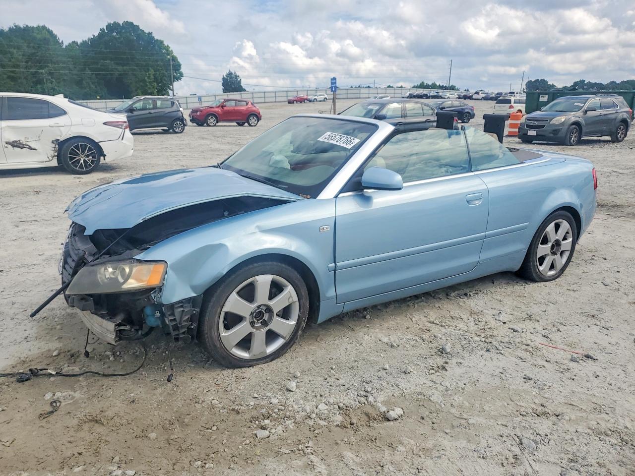 2006 AUDI A4 QUATTRO — FRONT END damage — photo 1