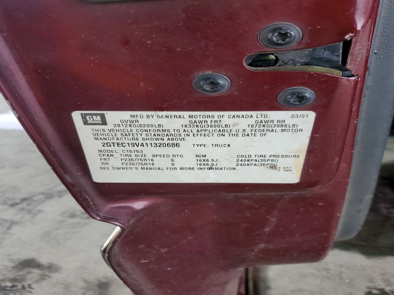 2004 GMC NEW SIERRA C1500 photo 23
