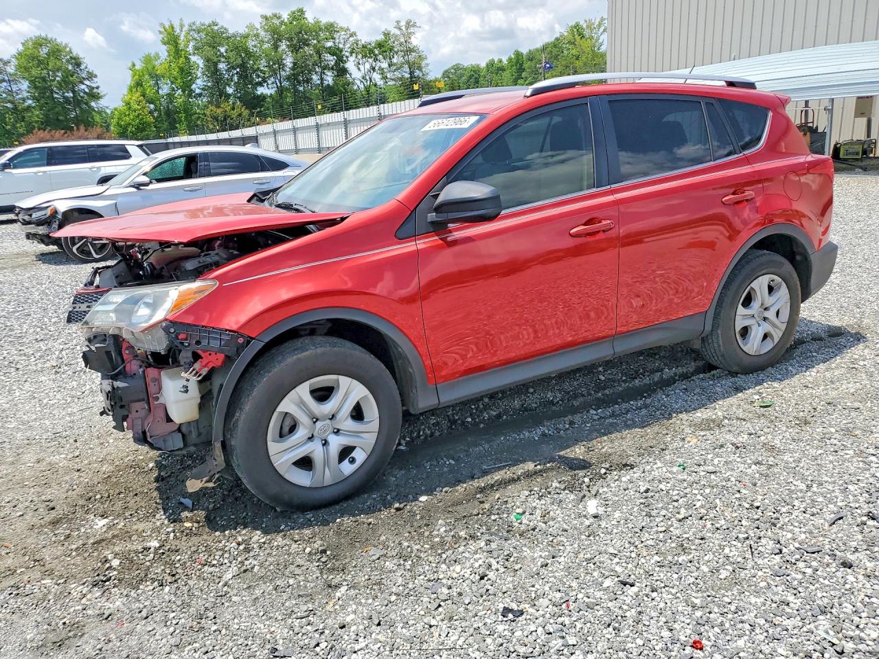 2013 TOYOTA RAV4 LE — FRONT END damage — photo 1