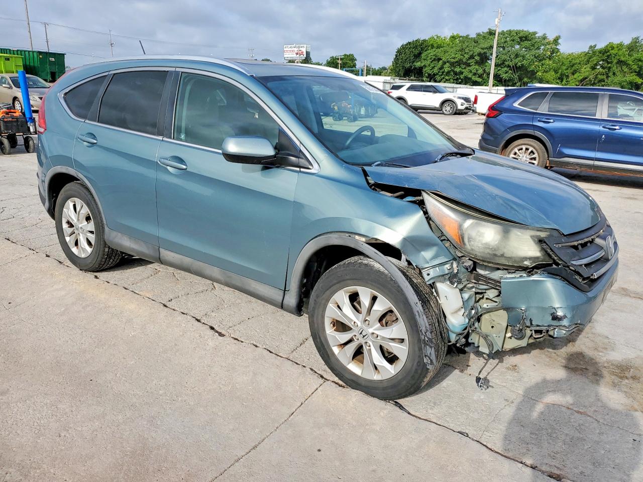 2012 HONDA CR-V EXL photo 7