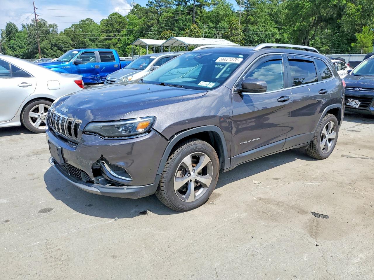 2021 JEEP CHEROKEE LIMITED — FRONT END damage — photo 1