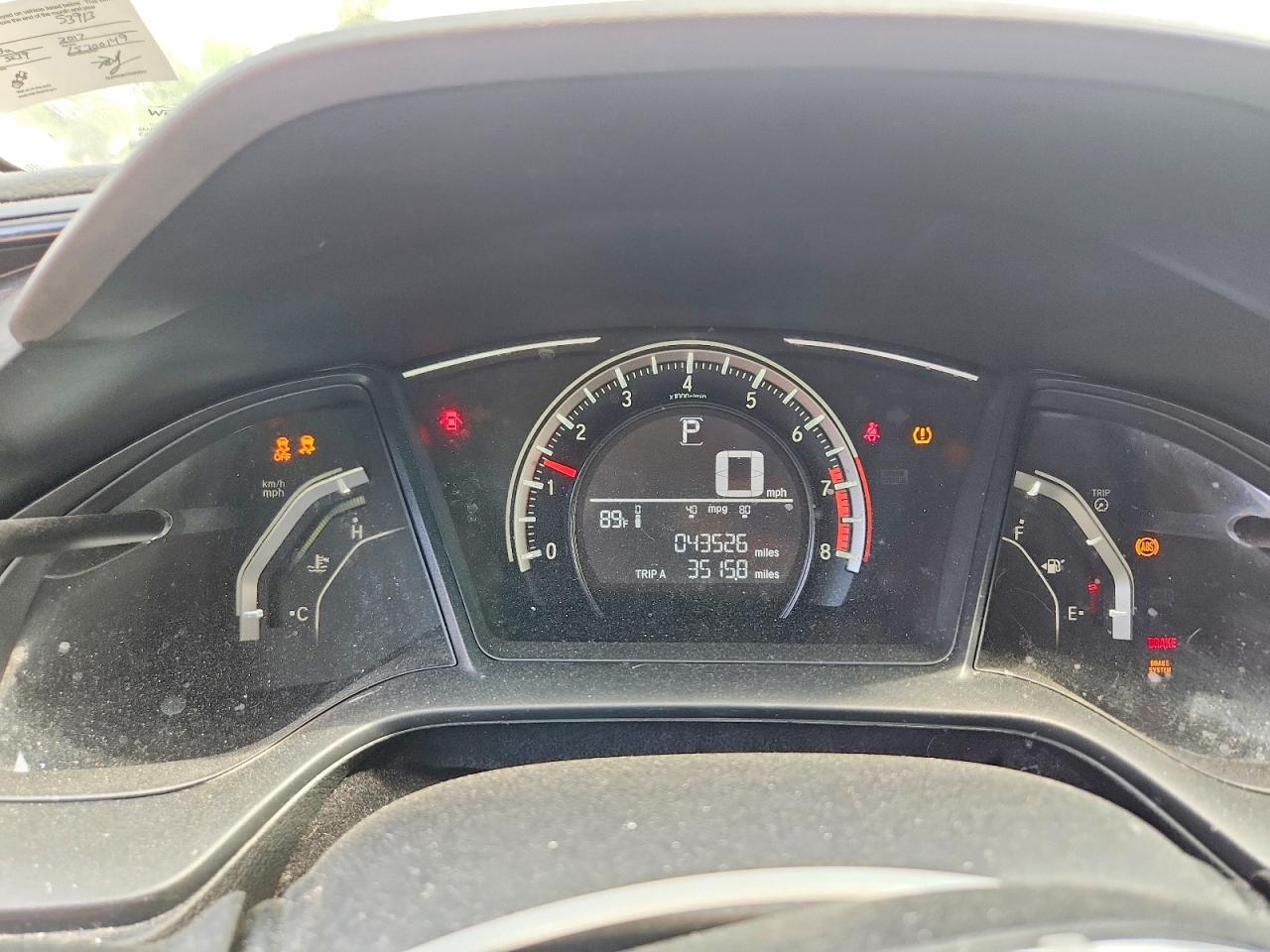 2017 HONDA CIVIC LX photo 17