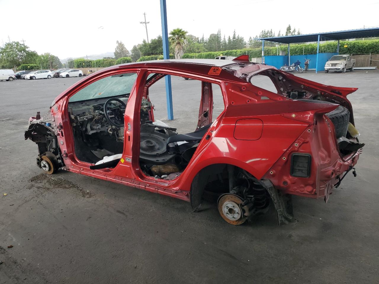 2016 TOYOTA PRIUS photo 3