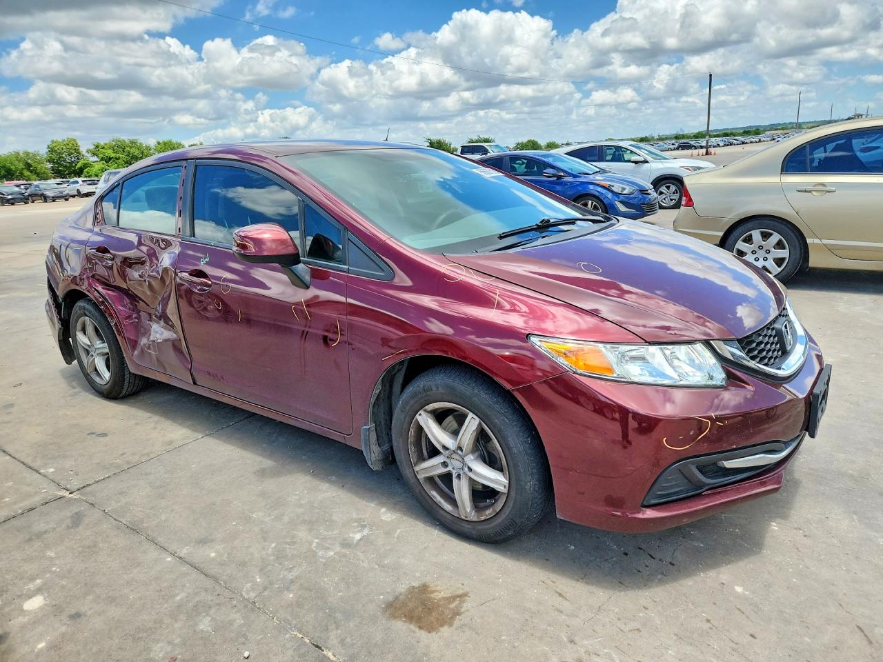 2013 HONDA CIVIC LX photo 5