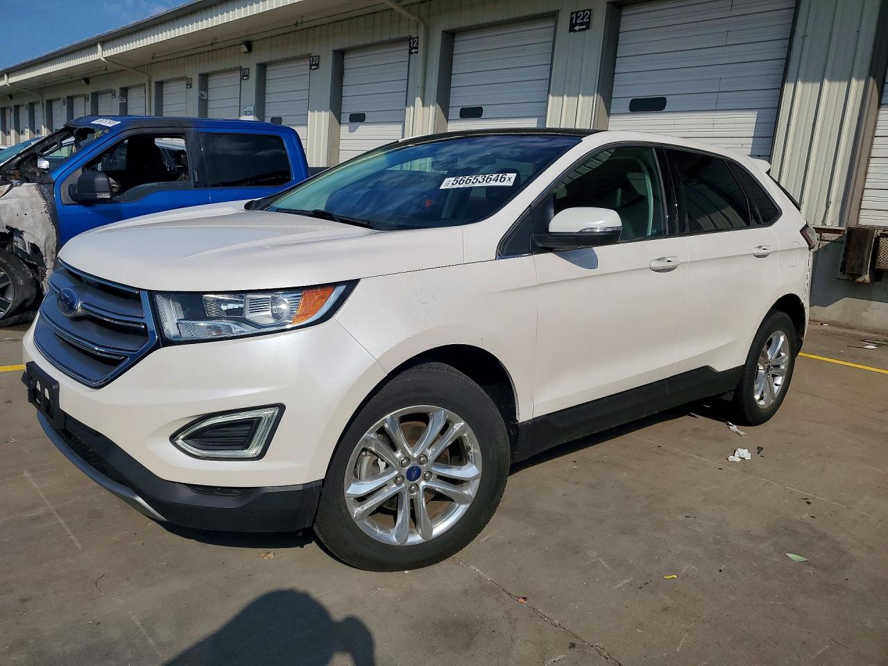 2016 FORD EDGE SEL — REAR END damage — photo 1