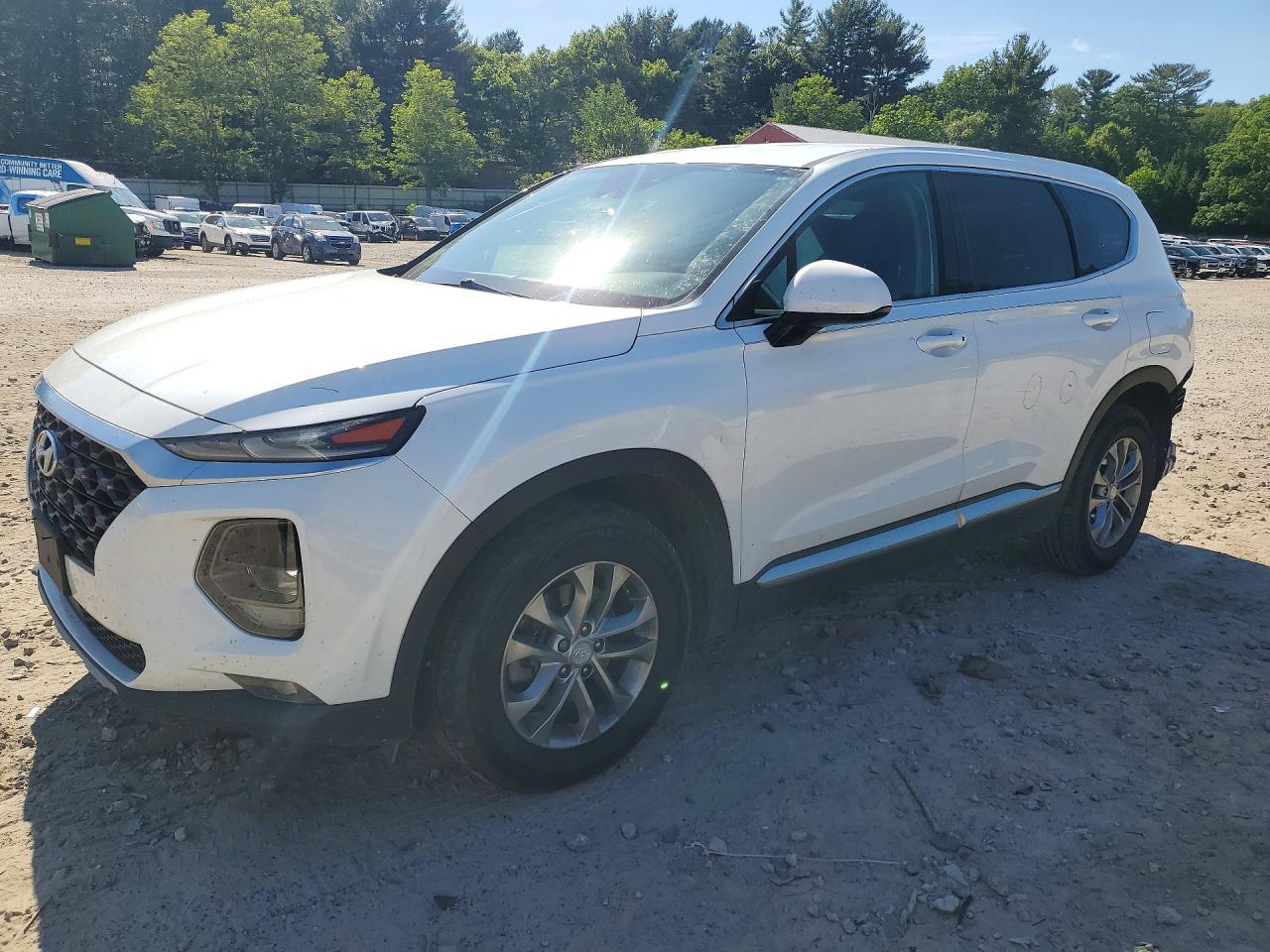 2019 HYUNDAI SANTA FE SEL 2.4L — REAR END damage — photo 1