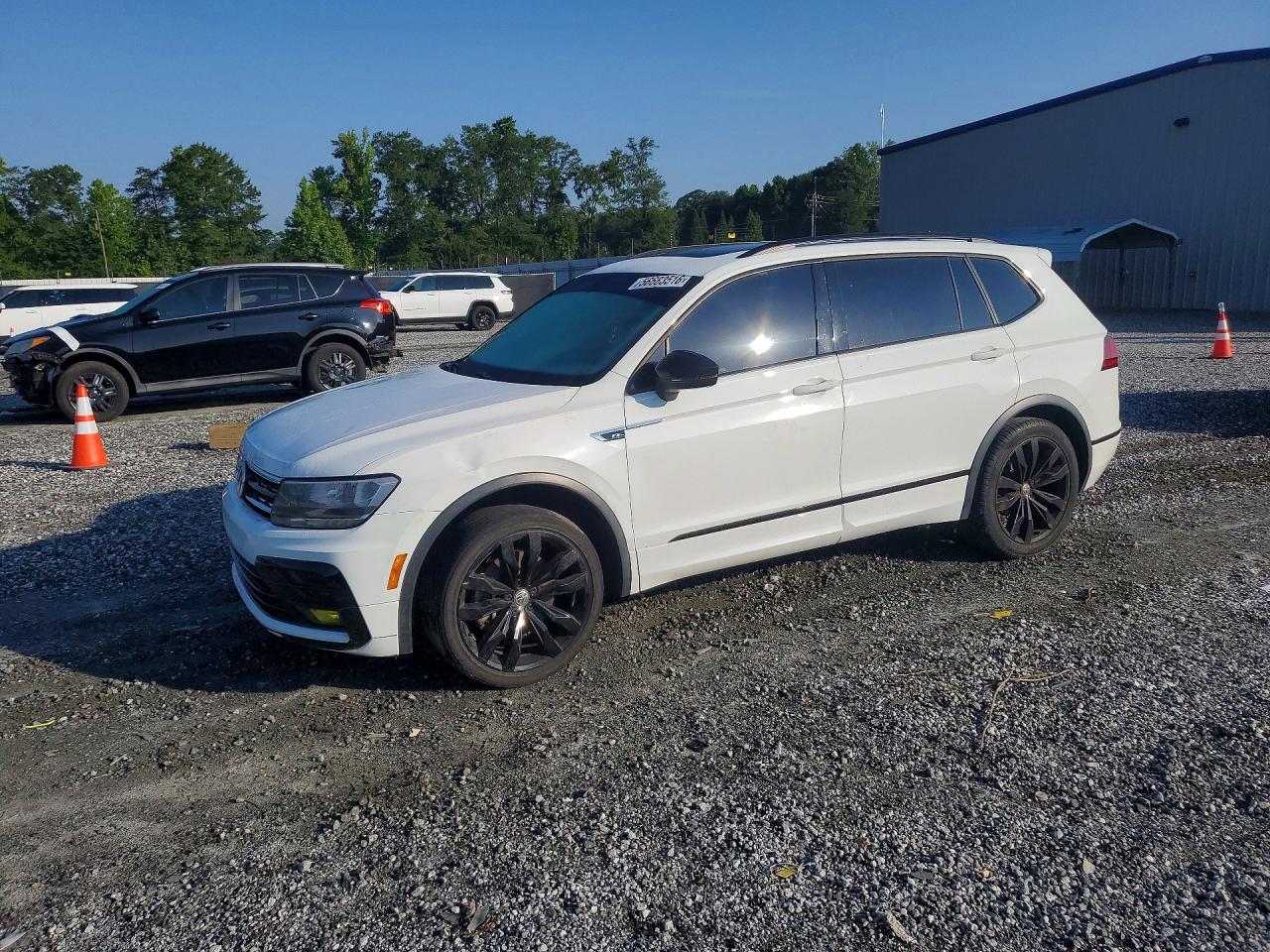 2021 VOLKSWAGEN TIGUAN SE — SIDE damage — photo 1