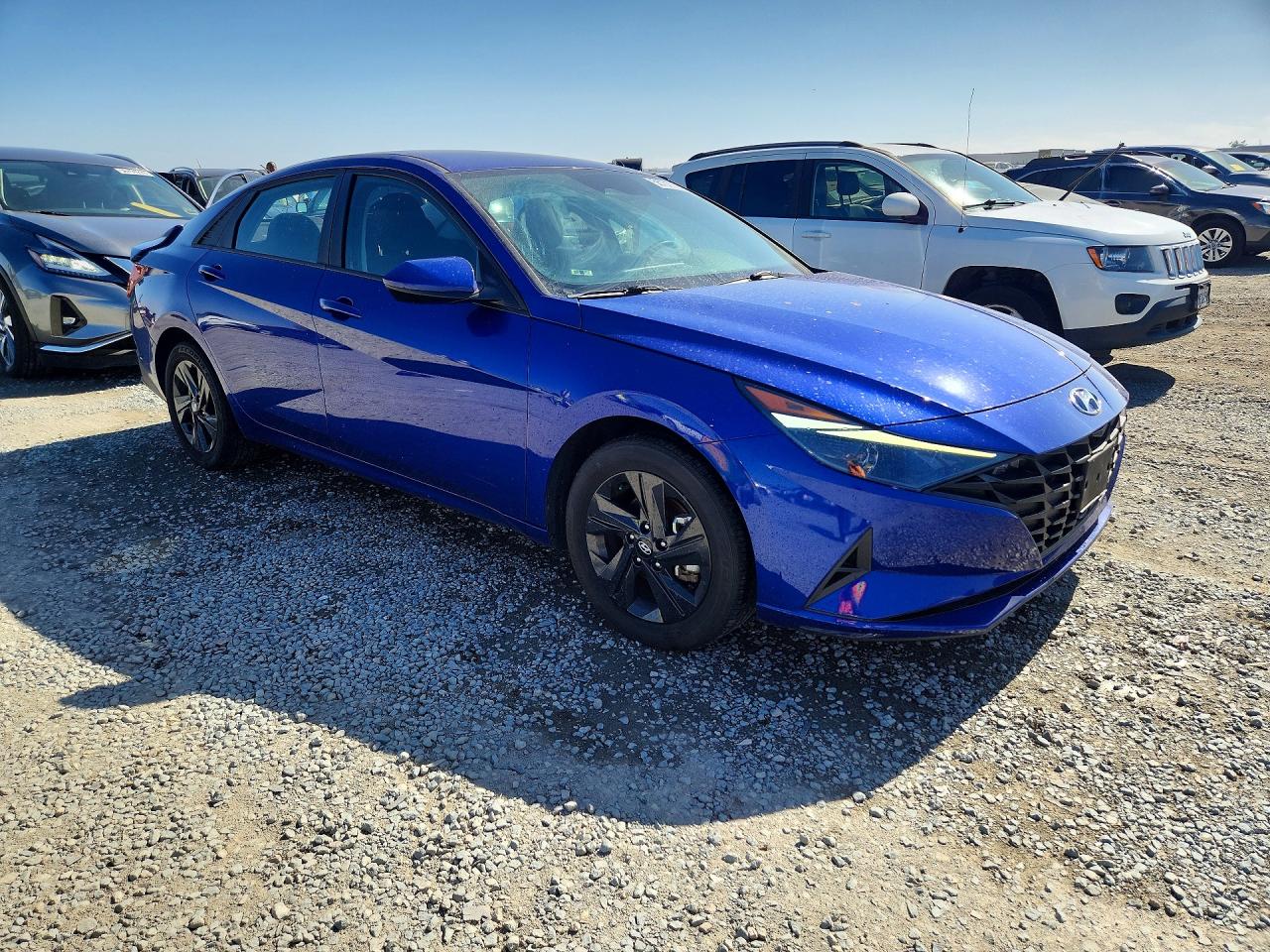 2023 HYUNDAI ELANTRA BLUE photo 10