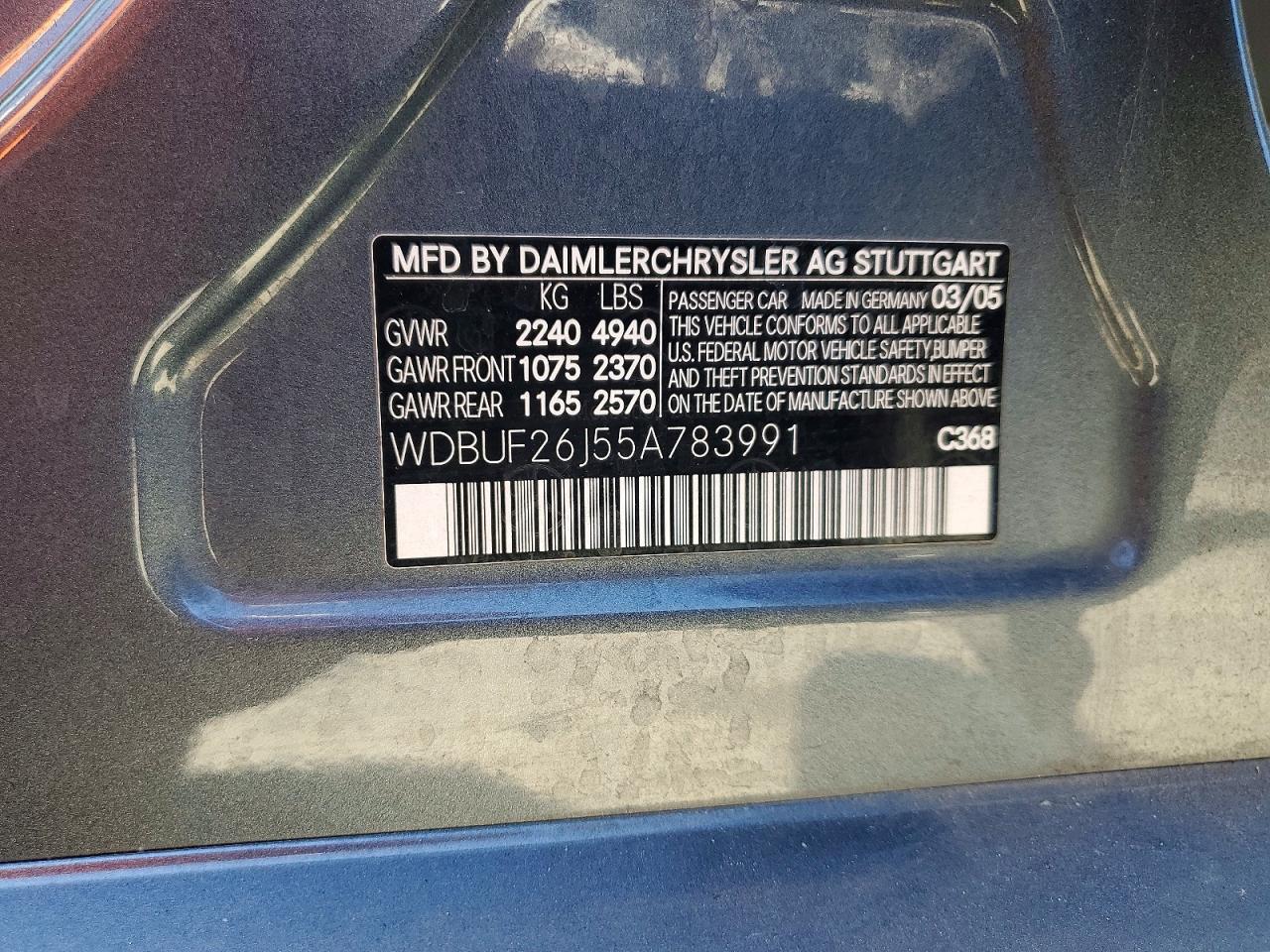 2005 MERCEDES-BENZ E 320 CDI photo 34