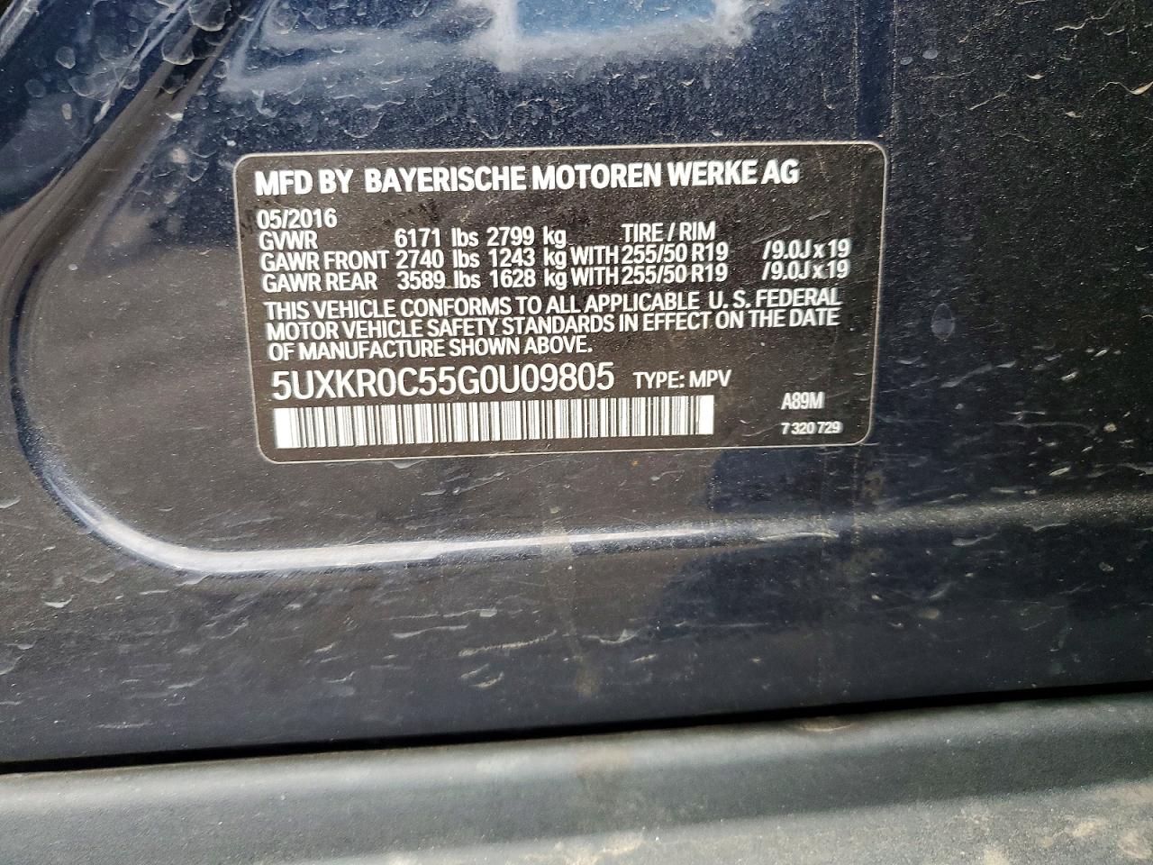 2016 BMW X5 XDRIVE35I photo 23