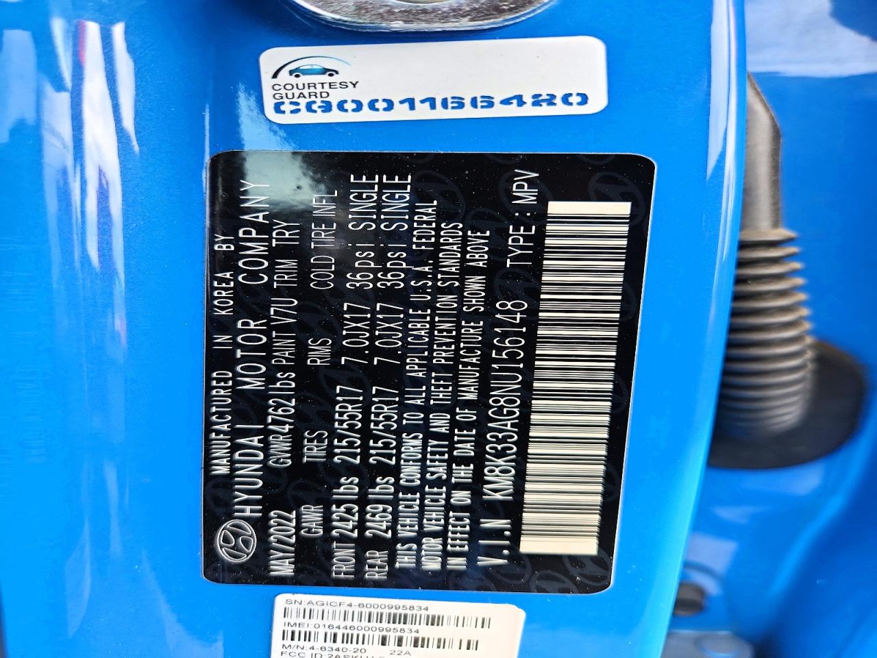 2022 HYUNDAI KONA SEL photo 25