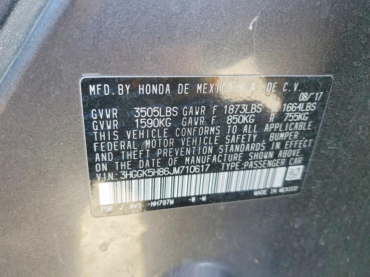 2018 HONDA FIT EX photo 13