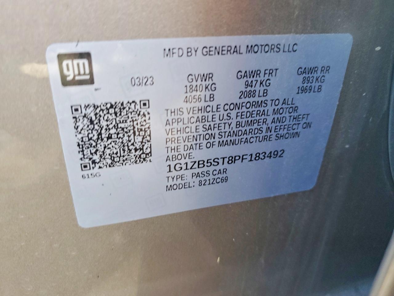 2023 CHEVROLET MALIBU LS photo 23