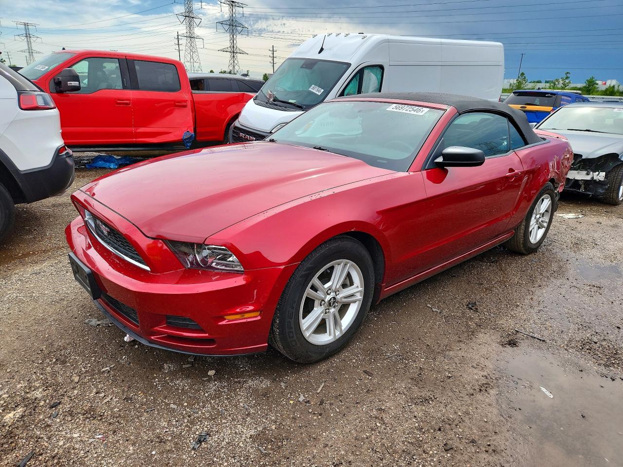 2013 FORD MUSTANG — REAR END damage — photo 1