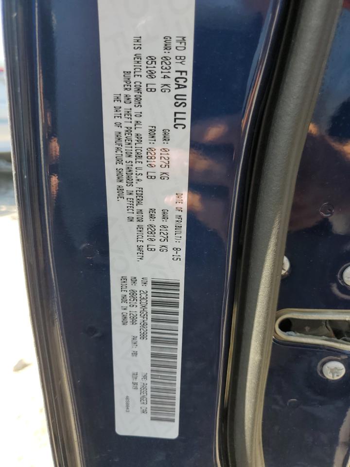 2015 DODGE CHARGER SXT photo 23