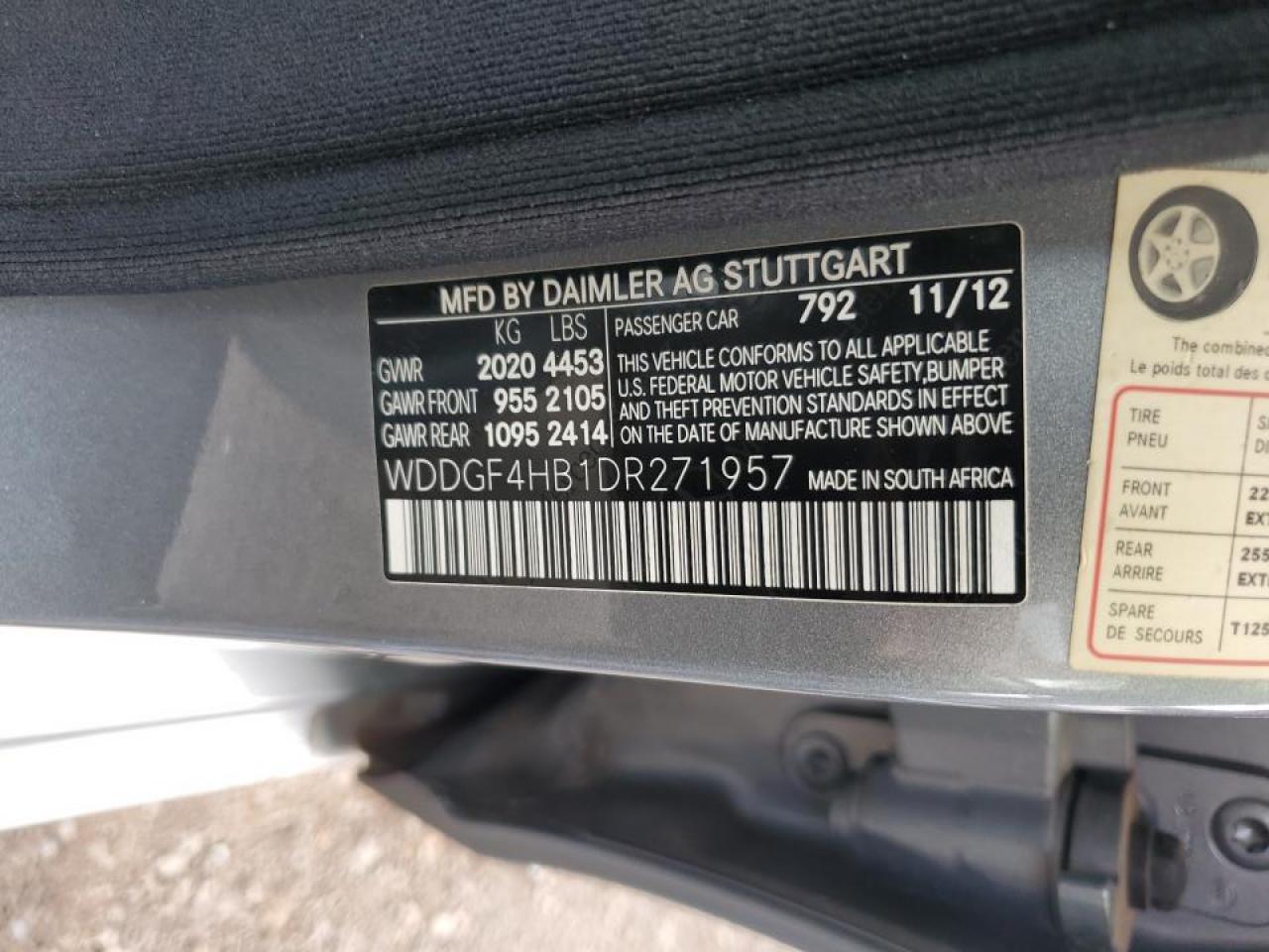 2013 MERCEDES-BENZ C 250 photo 23