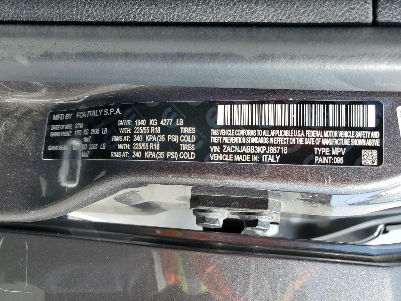 2019 JEEP RENEGADE LATITUDE photo 14