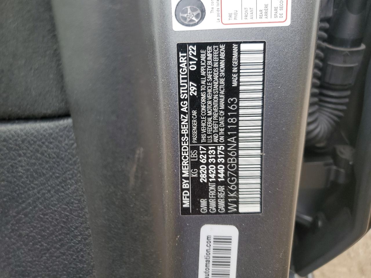 2022 MERCEDES-BENZ S 580 4MATIC photo 23