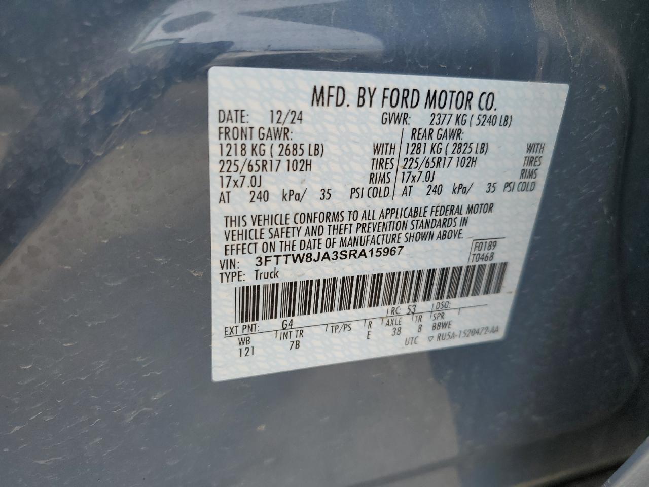 2025 FORD MAVERICK XLT photo 23