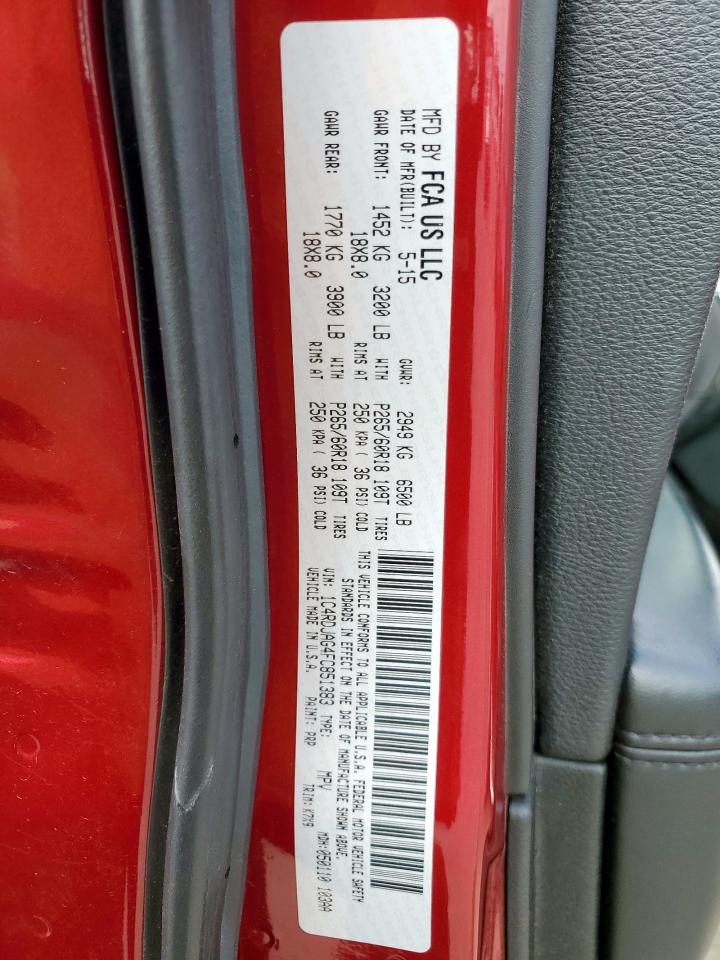 2015 DODGE DURANGO SXT photo 14