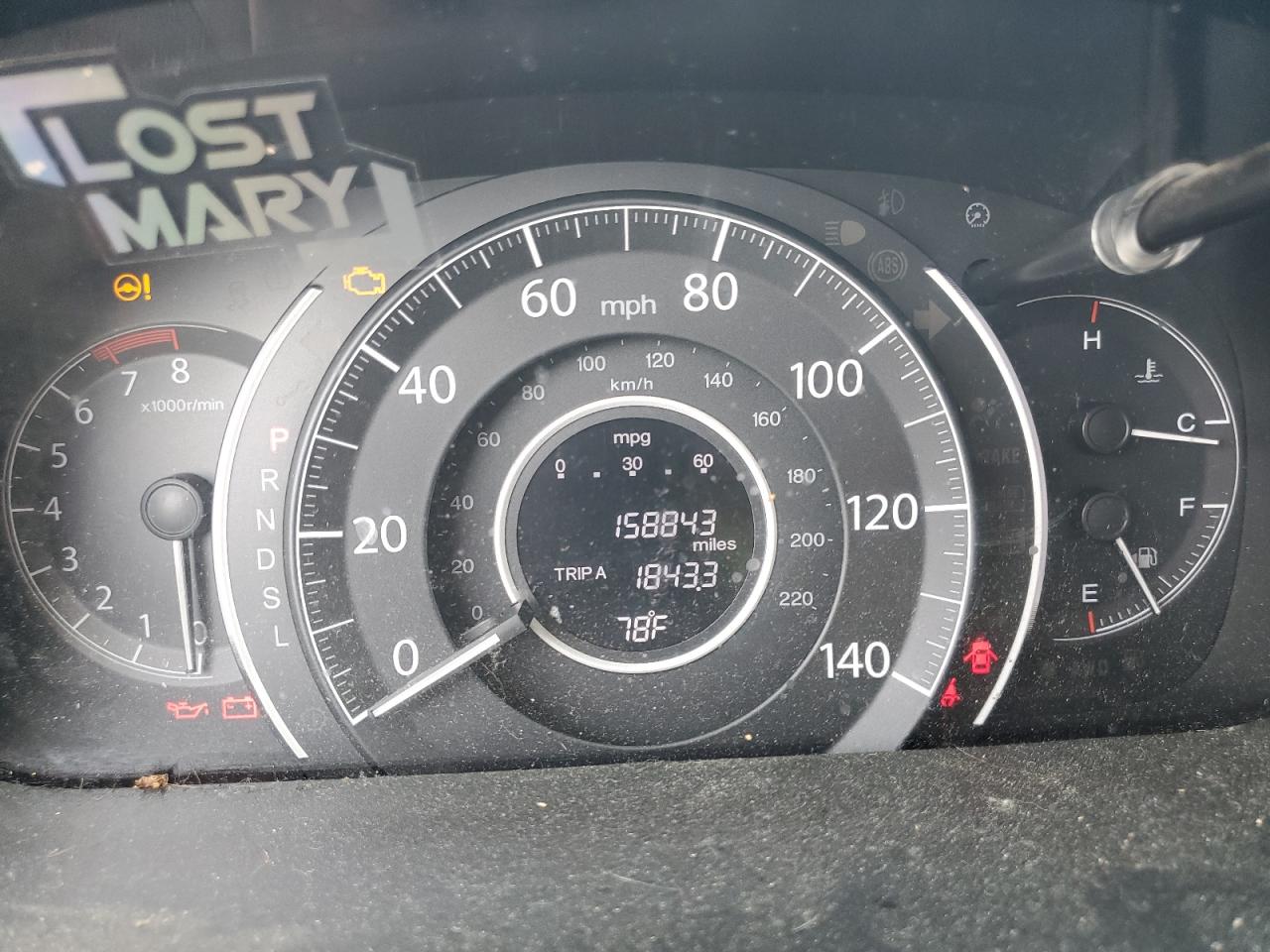2015 HONDA CR-V LX photo 9
