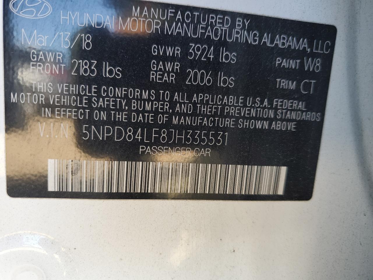 2018 HYUNDAI ELANTRA SEL photo 34