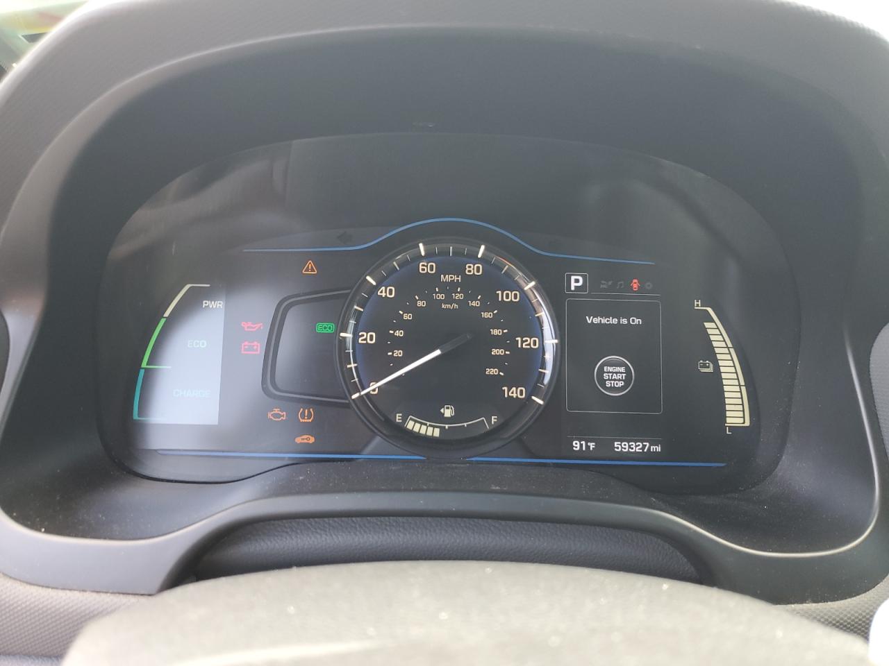 2018 HYUNDAI IONIQ BLUE photo 9