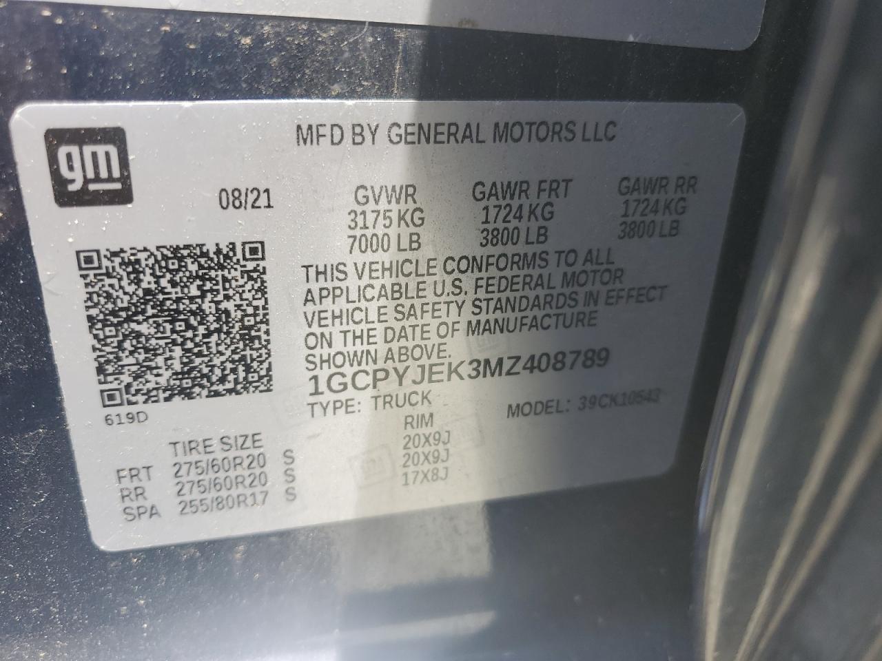 2021 CHEVROLET SILVERADO K1500 LT photo 23