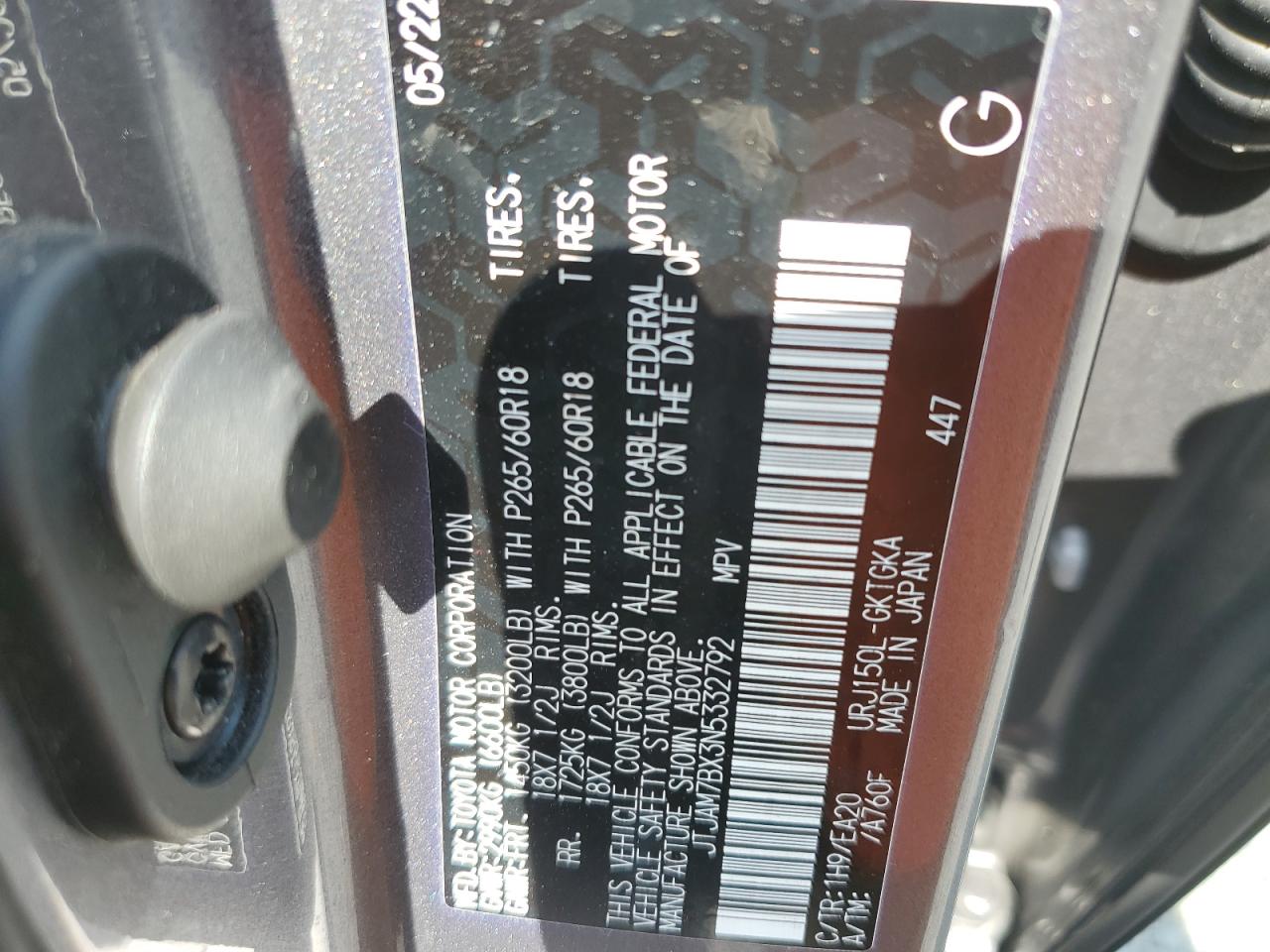 2022 LEXUS GX 460 photo 13