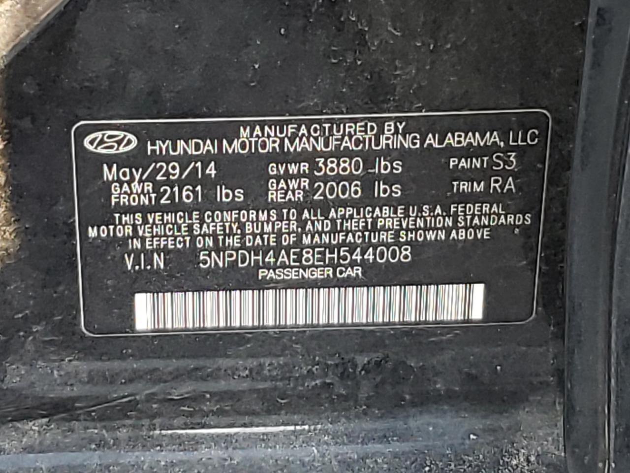 2014 HYUNDAI ELANTRA SE photo 23