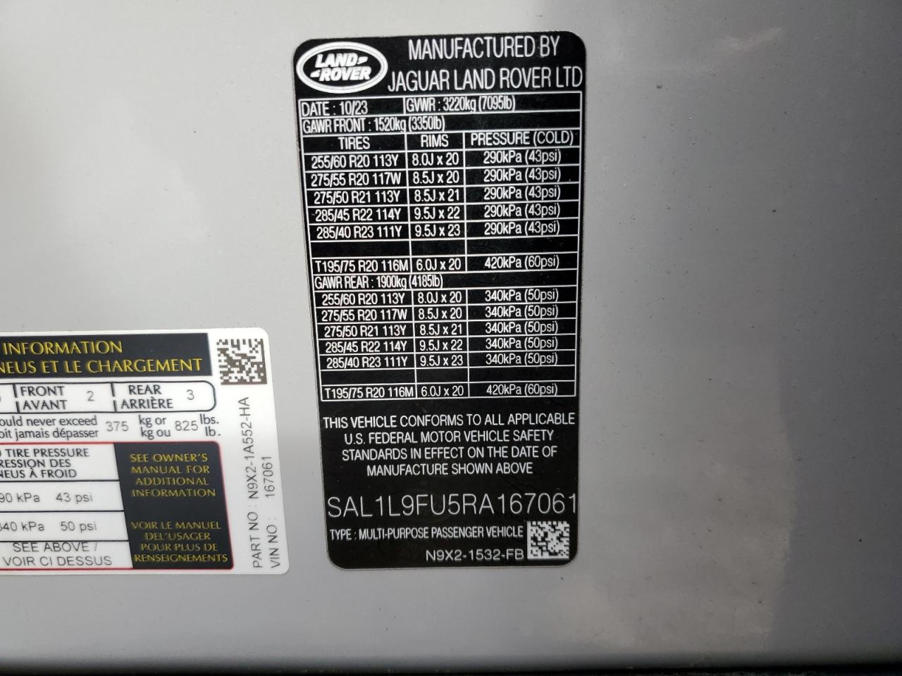 2024 LAND ROVER RANGE ROVER SPORT DYNAMIC SE photo 25
