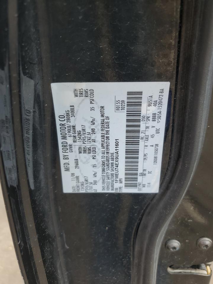 2009 FORD EXPLORER EDDIE BAUER photo 13