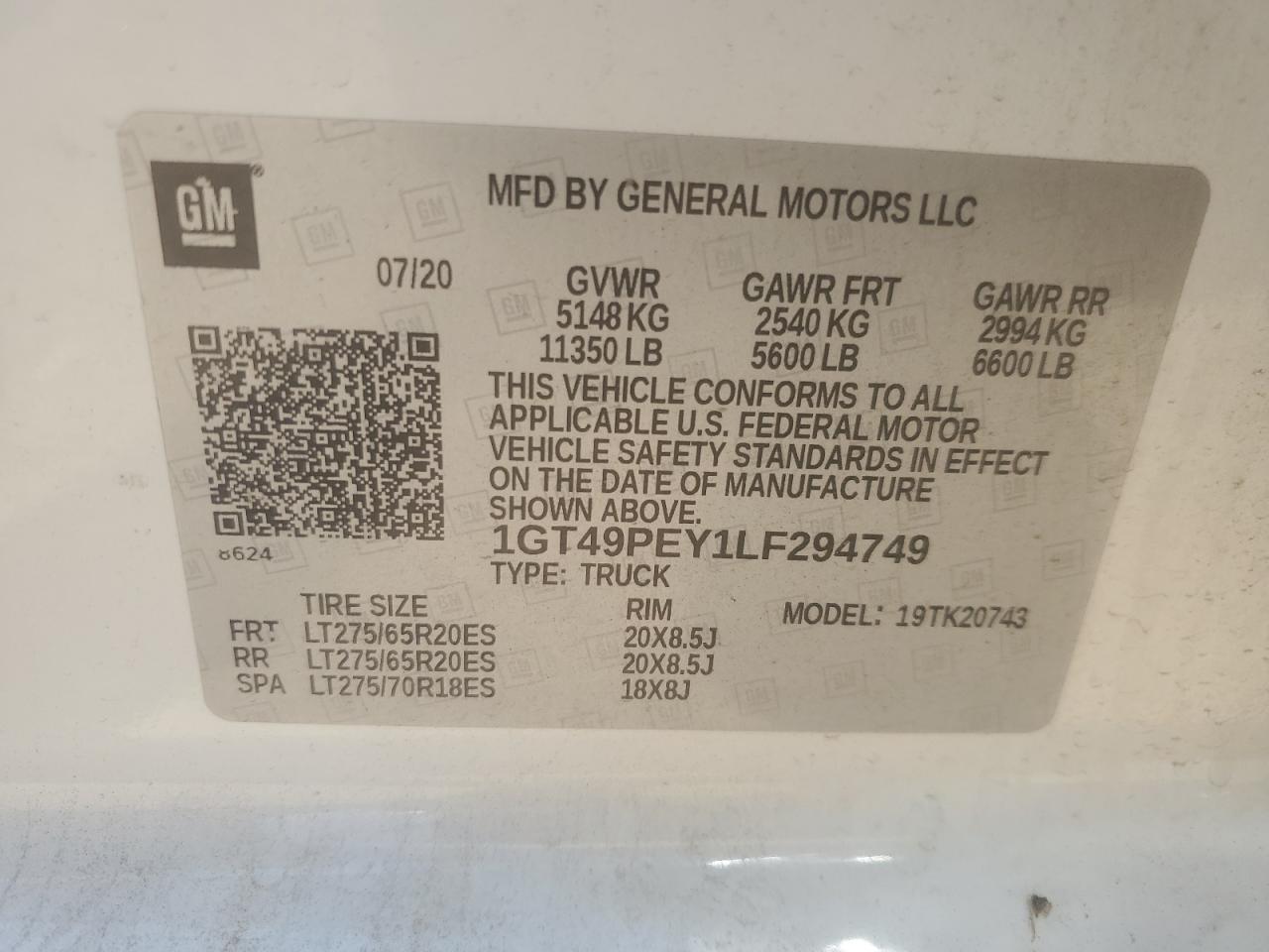 2020 GMC SIERRA K2500 AT4 photo 25