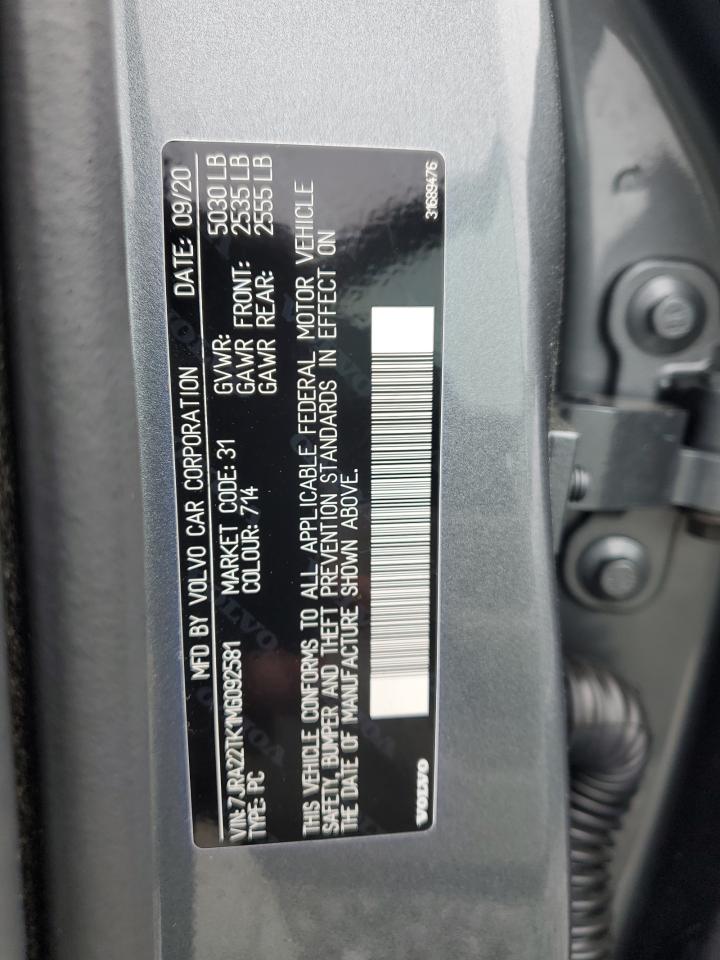 2021 VOLVO S60 T6 MOMENTUM photo 12