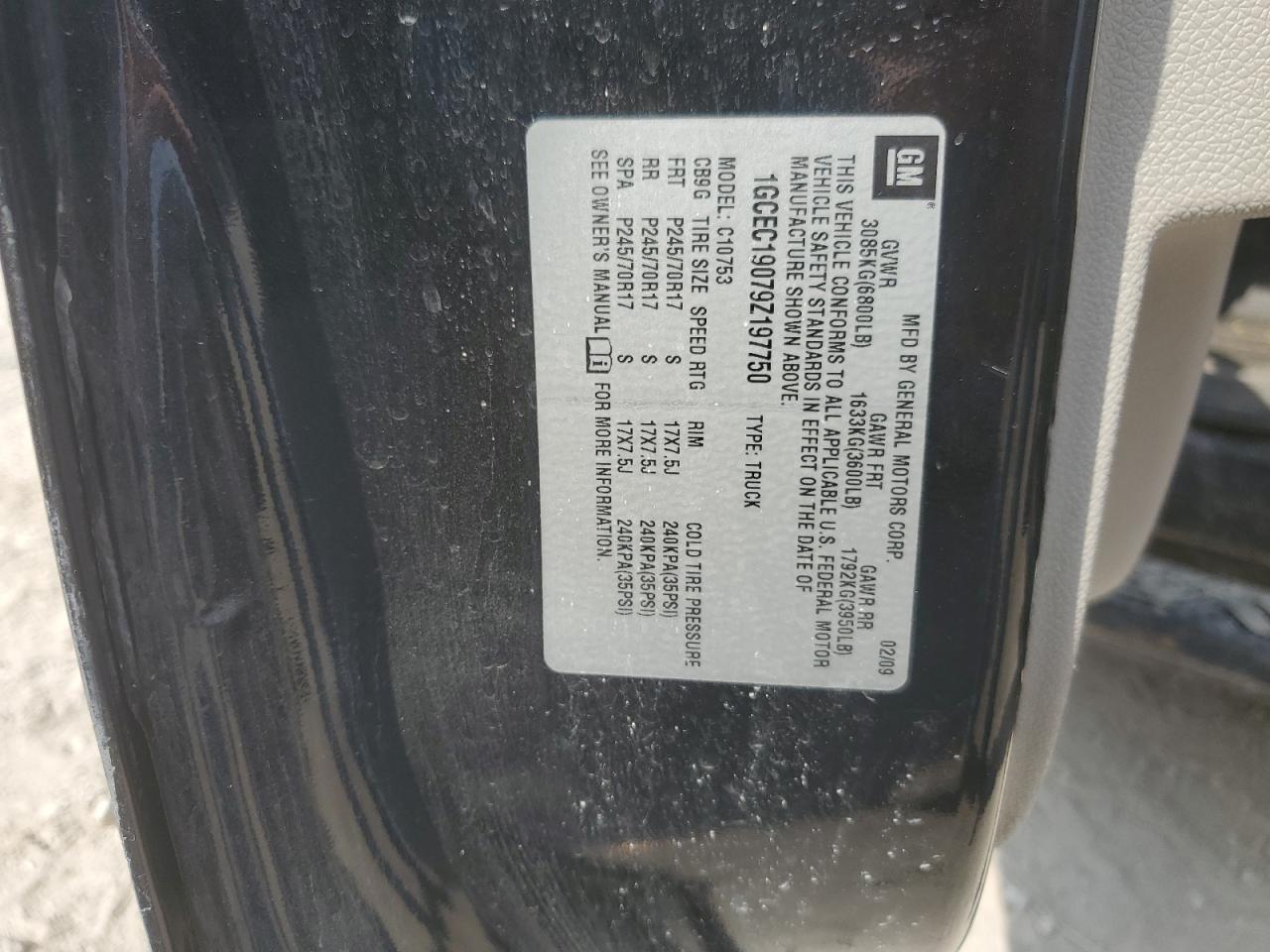 2009 CHEVROLET SILVERADO C1500 photo 23