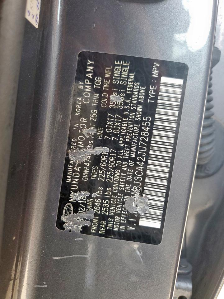 2018 HYUNDAI TUCSON SEL photo 12