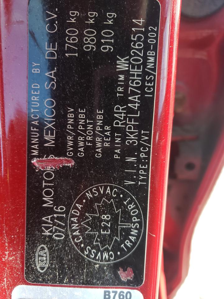 2017 KIA FORTE LX photo 34