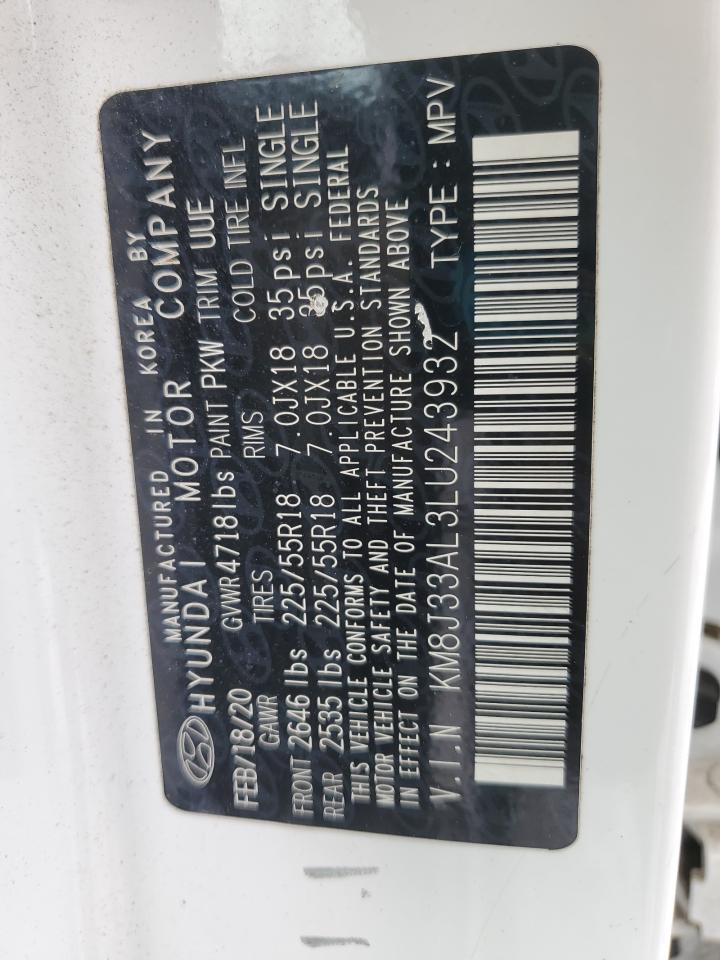 2020 HYUNDAI TUCSON ULTIMATE photo 25