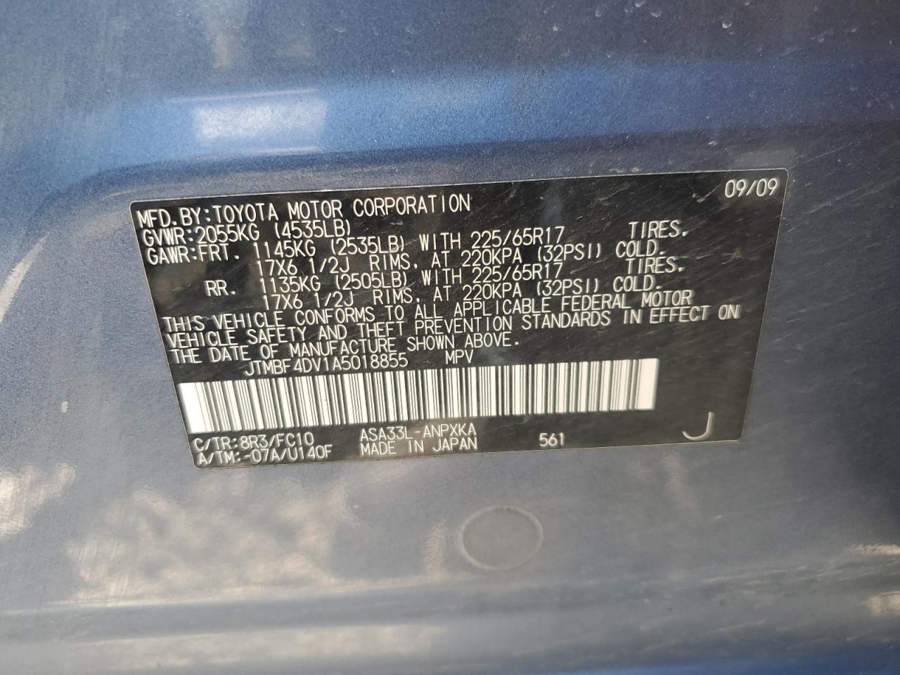 2010 TOYOTA RAV4 photo 34