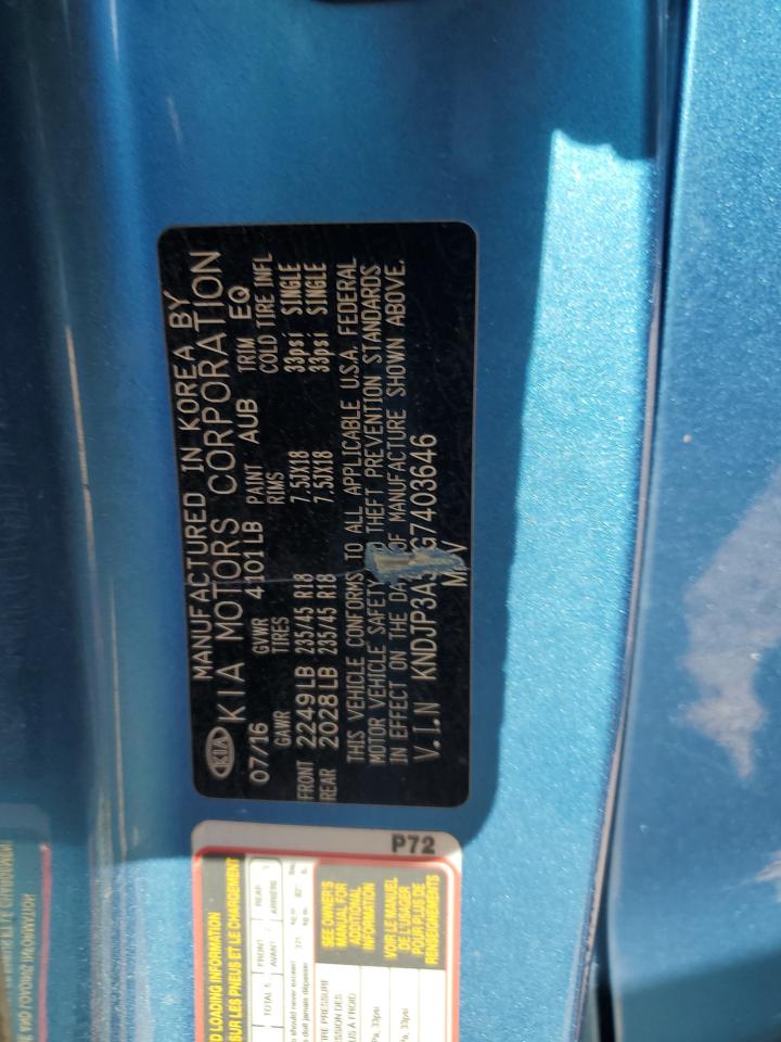 2016 KIA SOUL + photo 23