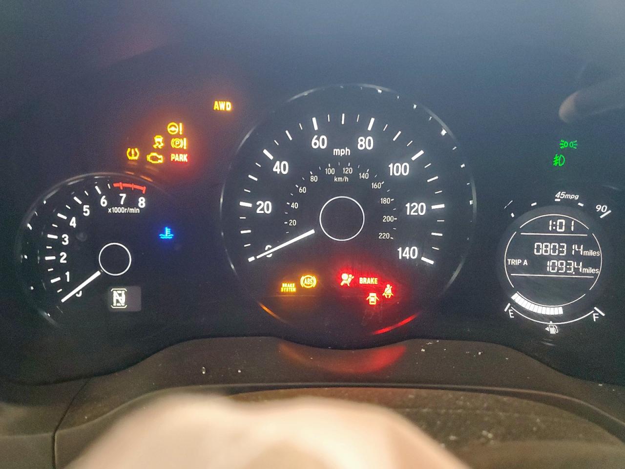 2019 HONDA HR-V SPORT photo 9