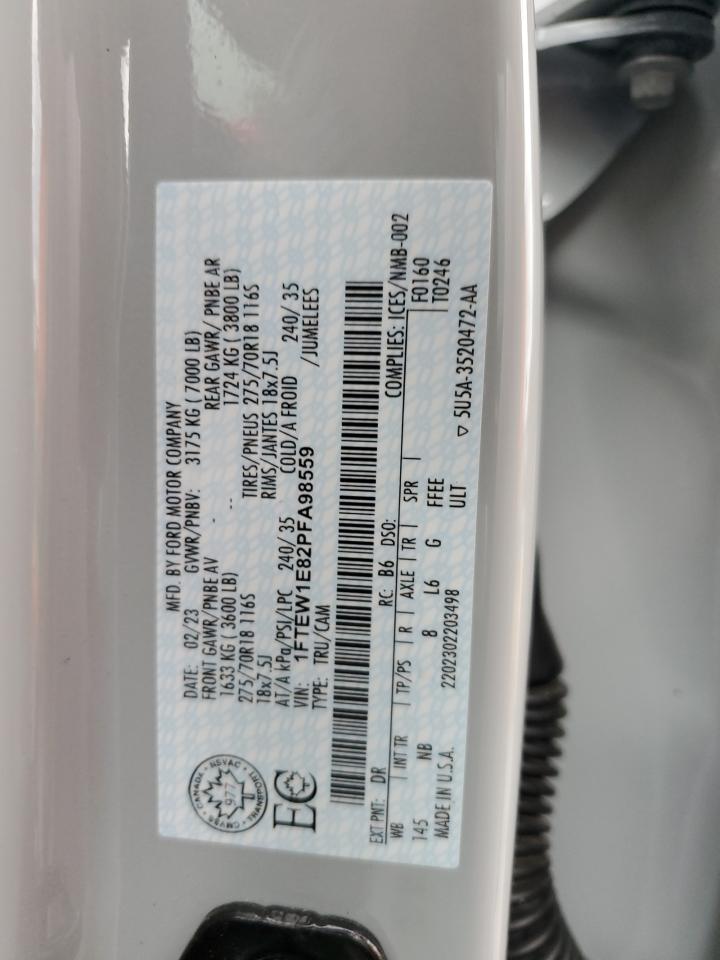 2023 FORD F150 SUPERCREW photo 12