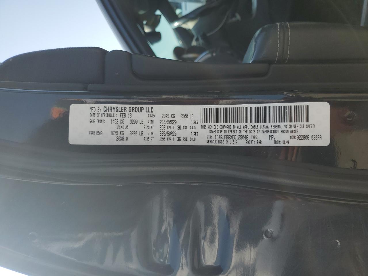 2014 JEEP GRAND CHEROKEE LIMITED photo 25